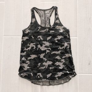 Mossimo Racer Back Camo Patterned Tank Top